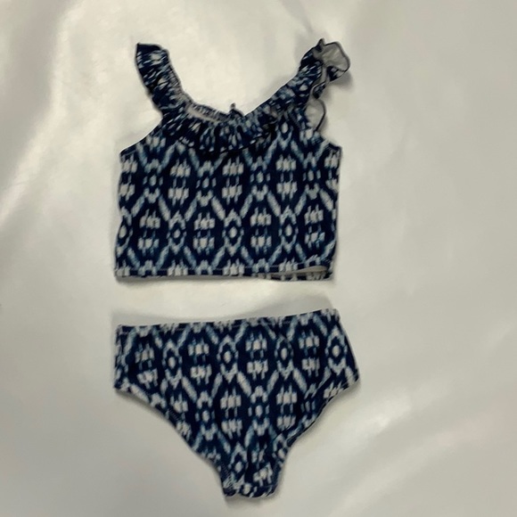 Girls Two Piece Swimsuit, size S - Picture 2 of 3